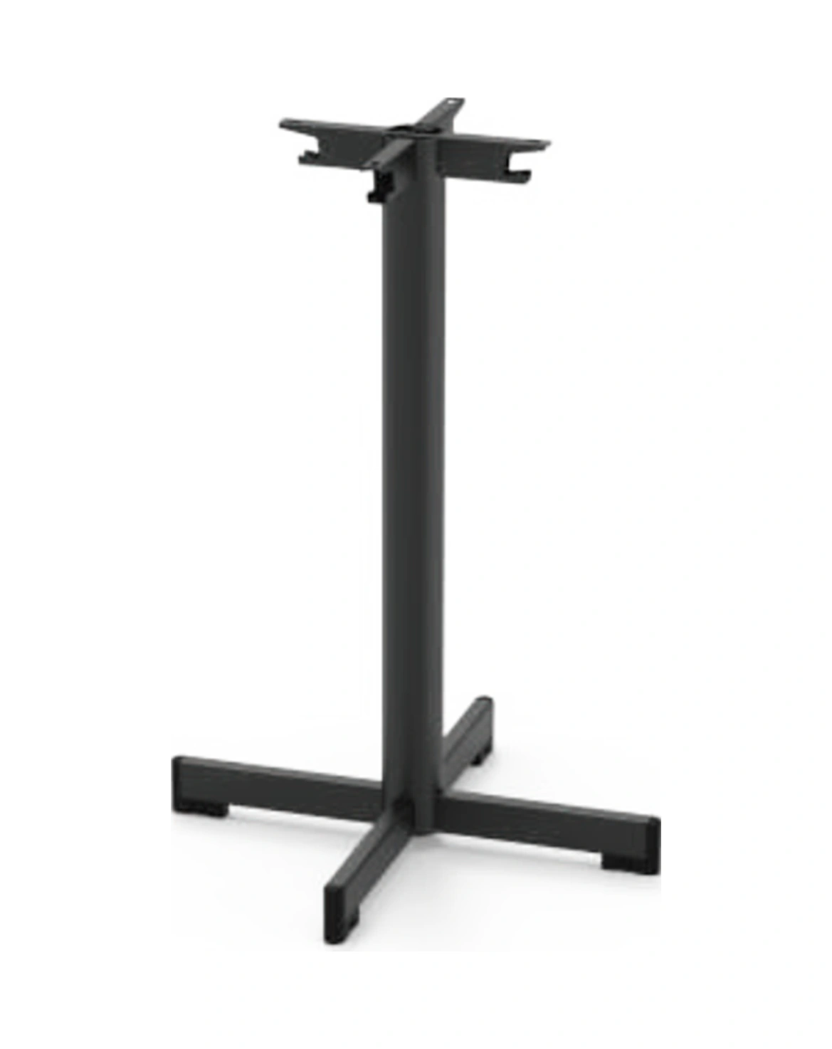 Tempo Bistro Masa Ayağı Siyah Metal 71 Cm Siyah