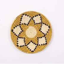 Huyana 40x9 Cm. Çift Katlı Deniz Sazı Duvar Tabağı