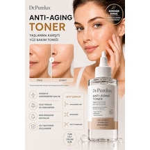 Anti Aging Yaşlanma Karşıtı Toner 200 Ml Hyaluronik Asit, Niasinamid Ve Peptit Kompleksli Sıkılaşt