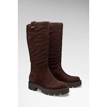 Guess Yailyn Deri Kadın Çizme Flfl2ysue11 Kahve