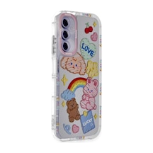 Samsung Galaxy Uyumlu, A25 5g Kılıf Reflexion Desenli Kapak - Desen 4