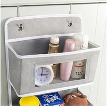 Novahub Grey Non-woven Storage Bag, Wall And Door Hanger, Baby Diaper Bag, Kitchen Storage, Bathroom, Home Organization Gri