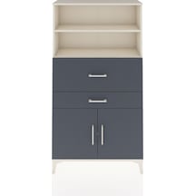 Arges Dolap 3 Raflı 2 Çekmeceli 2 Kapaklı 88x30x163 Aytaşı-an... Aytaşı