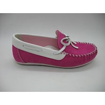 Toddler 6306 Deri Fuşya Biyeli 26-30 Fuşya