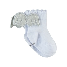 Civil Baby Kız Bebek Çorap 6-18 Ay Beyaz D3d83e04024s1 Beyaz