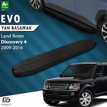 S-dizayn Land Rover Discovery 4 Evo Siyah Yan Basamak 193 Cm 2009-2016 A+ Kalite