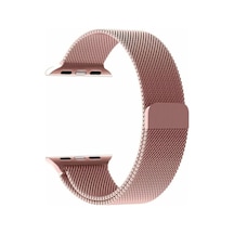 Apple Uyumlu  Watch 38 MM Milano Loop Çelik Kordon 38 MM Kayış Seri 1-2-3