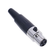 Mini Canon 3 Pin Dişi Jack Fiş
