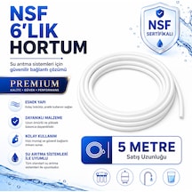 Nsf Sertifikalı Premium 6 Lık Su Arıtma Hortumu 5 Metre 608696155