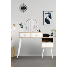 Makyaj Masası Aynalı / Makyaj Organizjeri / Makyaj Masası Işıklı / Ledli Dokunmatik /flora Vera