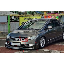 Honda Civic Fd6 Makyajsız Kasa Ön Tampon Eki Karlık 2006-2009 Fiberglass Boyasız