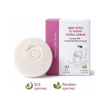 Eşek Sütlü El Yapımı Doğal Oval Sabun - 100 Gr Eşek Sütü