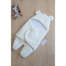 Kız Erkek Bebek Lüks Anakucağı Kundak Stl6399 Krem