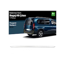 S-Dizayn Peugeot Partner 3 Krom Bagaj Alt Çıtası 2019 Üzeri