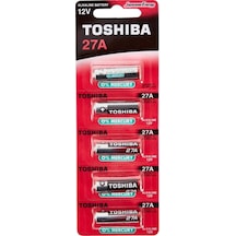 Toshiba 27A BP-5C 12V Alkalin Pil 5'li