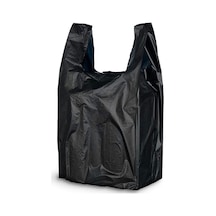 Kalın Siyah Poşet Büyük Boy 1 Kg Hışır Atlet Poşet Market Poşeti Diğer