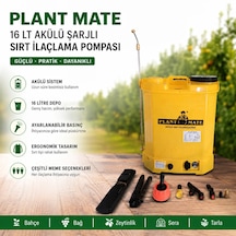 Plant Mate Akülü Sırt Pülverizatörü