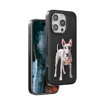 Venco Apple İphone 16 Pro Perma Desenli Kapak - Siyah