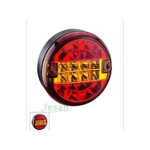 24v Stop Lambası Universal Ledli Sinyali Sarı Cam Stop
