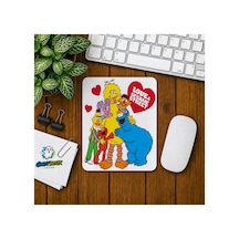 Susam Sokağı Baskılı Oyuncu Mousepad 0291