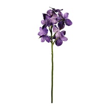 Yapay Vanda Orkide Dalı Mor 52 Cm Mor