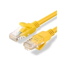 Mks Ethernet Kablosu, 1.5 Metre, Modem Ve Pc Bağlantı Kablosu, Sarı
