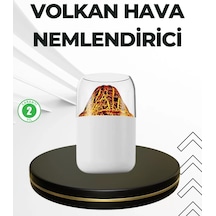 Usb Şarjlı Volkanik Tasarımlı Buhar Makinesi Çok Renkli 45369483