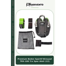 Premium Beden Sportif Bireysel Trx-100 Trx Spor Aleti 12 Çok Renkli