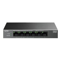 Tp-lınk Ls106lp, Green Tech, 6 Port, Megabit, 4 Port Poe 41w, Metal Kasa, Yönetilemez, Masaüstü Switch