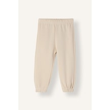 Defacto Jogger Fit Beli Ve Paçası Lastikli Kalın Basic Eşofman Altı Kız Bebek I5092a526aubg360 Bej-bg360