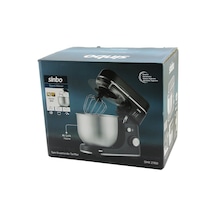 Siyah Standlı Mikser Çırpıcı - Hamur Yoğurucu - Karıştırıcı 8 Kademe Hız Ayar 6l Çelik Hazne 1300w S