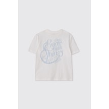 Panço Erkek Çocuk Kısa Kollu Beyaz Tişört 2611bk05029