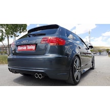 Audi A3 Arka Tampon Eki(4 Kapı )---fibersan Tuning
