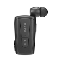 Sl-bt105 Siyah Mobil Telefon Uyumlu Makaralı Titreşimli Bluetooth Kulaklık