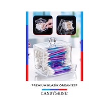 Premium Klasik Pamuklu Çubuk Organizer Kozmetik Düzenleyici