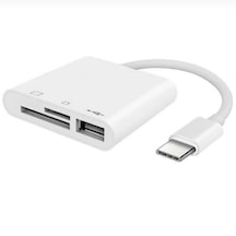 Carub Usb C Sd-tf Kart Okuyucu Veri Aktarım
