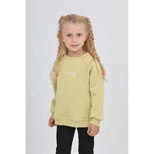 Toontoy Kids Toontoy Kız Çocuk Nakışlı Bisiklet Yaka Reglan Kol Sweatshırt 24909 Açık Yeşil Toontoy Kids Toontoy Kız Çocuk Nakışlı Bisiklet Yaka Reglan Kol Sweatshırt 24909 Açık Yeşil