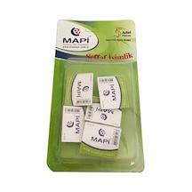 Mapi Şeffaf İsimlikler Blister 45x38 Mm 5'li Paket