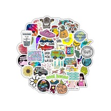 Renkli Vibes Sticker Seti