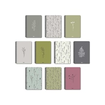 Papirüs Doğa Sert Kapak 100 Yaprak 16x23cm Spiralli Çizgisiz Defter