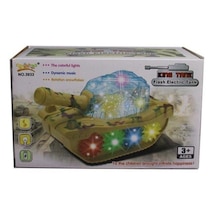 Can Kutulu Pilli Işıklı Tank