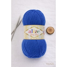 Baby Best Bebek Şal Bluz Bistuyer %10 Bambu Örgü İpi 141 Saks Mavi