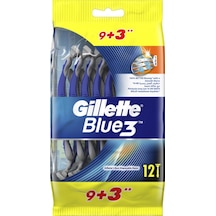 Gillette Blue3 Kullan-At Tıraş Bıçağı 12'li