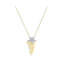 Diamond Line-Gülaylar - Sarı Altın 14 Ayar Yıldız Kolye 264888668