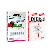 Marka Yayınları Msü Son 7 Yıl Arşiv Serisi Tıpkı Basım Çıkmış Sorular Ve Akm Dil Bilgisi Soru Bankası Seti