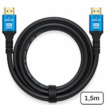 6060 8k Ultra Hd 2.1v 48gbps Hdmi Kablo 1.5 Metre Altın Kaplama Led Tv