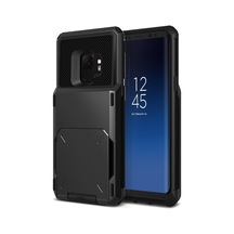 Vrs91566 Galaxy S9 Damda Folder Kılıf, Metallic Black