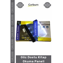 Özel Üretim Led Aydınlatmalı Şeffaf Taşınabilir Ergonomik Göz Dostu Gece Lambası Kitap Okuma Paneli
