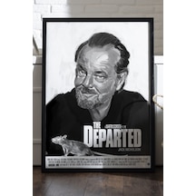 Köstebek Siyah Ahşap Çerçeveli Poster, Dekoratif Film Duvar Tablosu