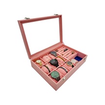 Saat Bileklik Ve Takı Kutusu Pembe Spesiyal Pembe